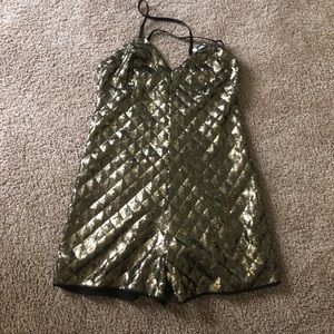 Sequin romper